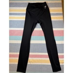 NWOT Womens Gymshark  Full Length Leggings Black Size Small
